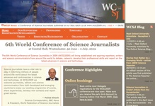 6th World Conference of Science Journalists