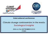 Climate Change controversies in the media. Sociological insights – Paris